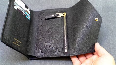 louis vuitton empreinte curieuse compact wallet|louis vuitton clemence wallet.